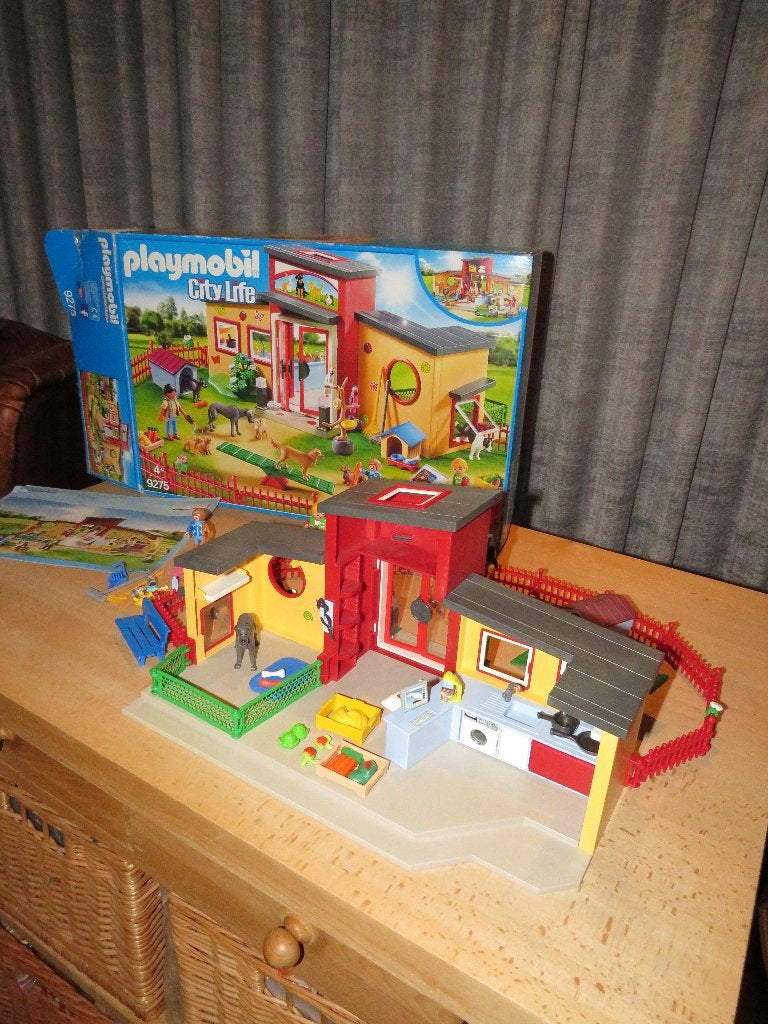 Playmobil dierenpension 9275, Kinderen en Baby's, Speelgoed | Playmobil, Ophalen of Verzenden, Zo goed als nieuw
