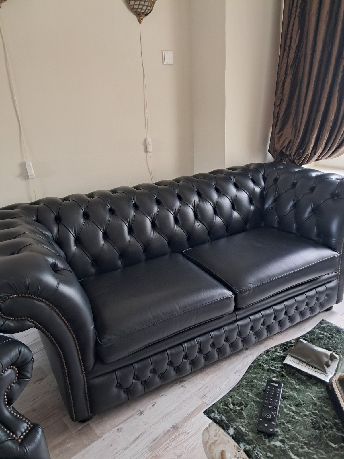 springvale chesterfield bank + fauteuil