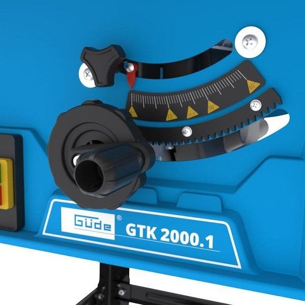 Gude GTK 2000-1 2000 Watt zaagtafel incl. zijverbreding!!, Ophalen, Nieuw, 250 cm of meer, Balken