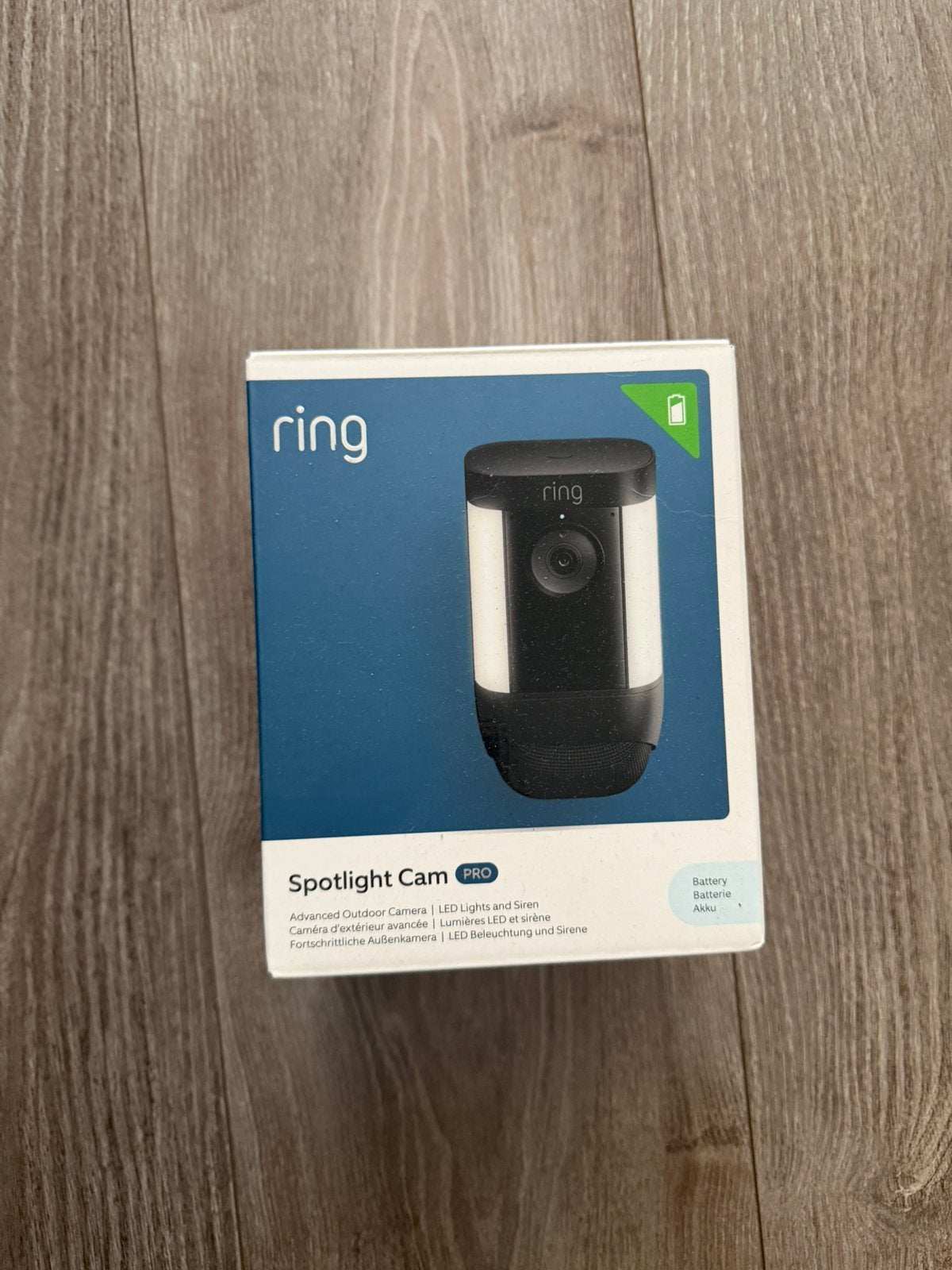 Ring Spotlight Cam Pro Battery | Nieuw in doos, Ring, Nieuw, Ophalen of Verzenden, Buitencamera