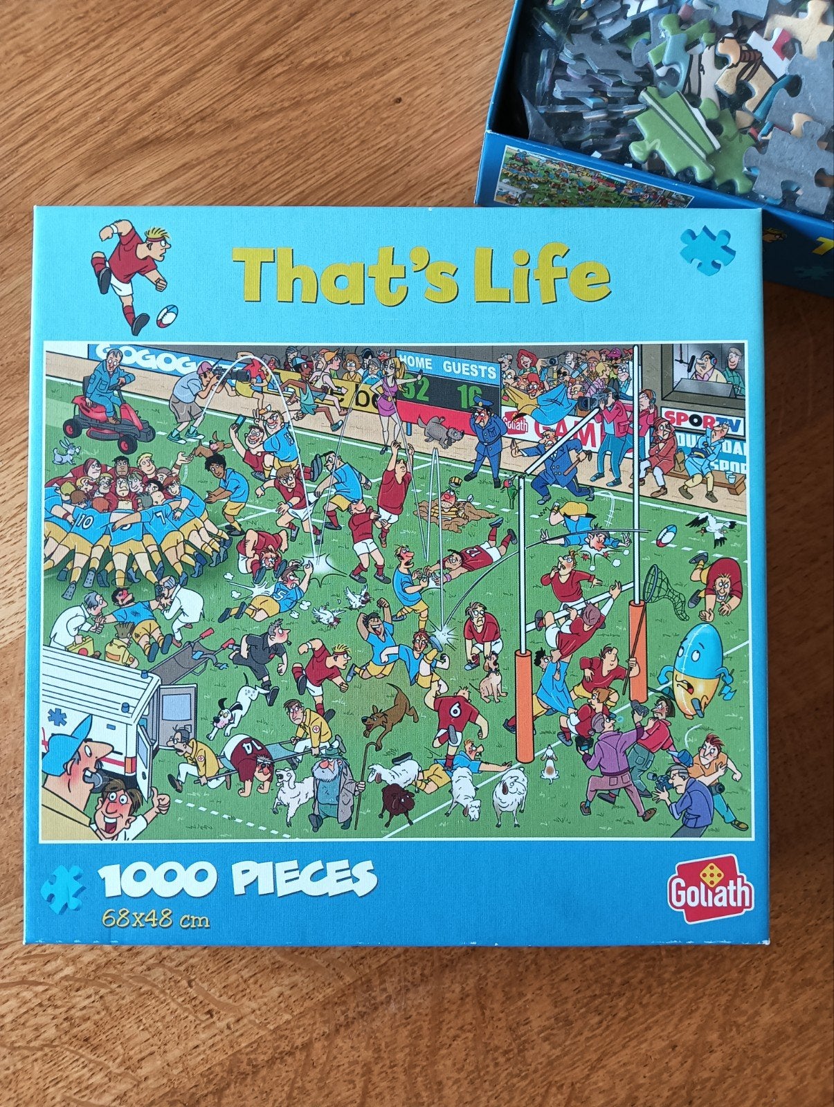 Puzzel nr 13, Hobby en Vrije tijd, Denksport en Puzzels, Ophalen, 500 t/m 1500 stukjes, Zo goed als nieuw