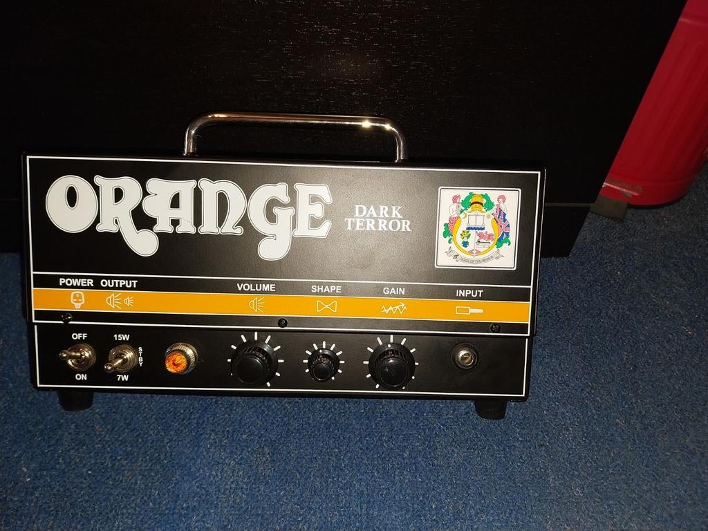 Orange Dark Terror buizenversterker - Compacte gitaarhead, Ophalen, Gebruikt, Gitaar, Minder dan 50 watt