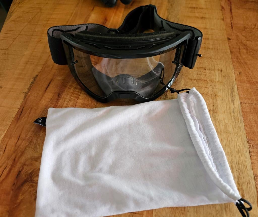 Fox motorbril voor onder de helm, Motoren, Ophalen of Verzenden, Offroadhelm, Overige merken