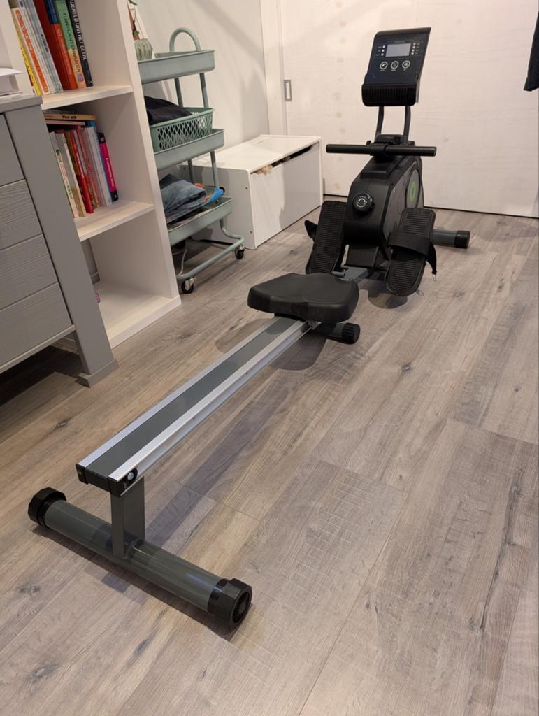 Tunturi Cardio Fit R30 Roeimachine – Zo goed als nieuw, Ophalen, Benen, Aluminium, Zo goed als nieuw
