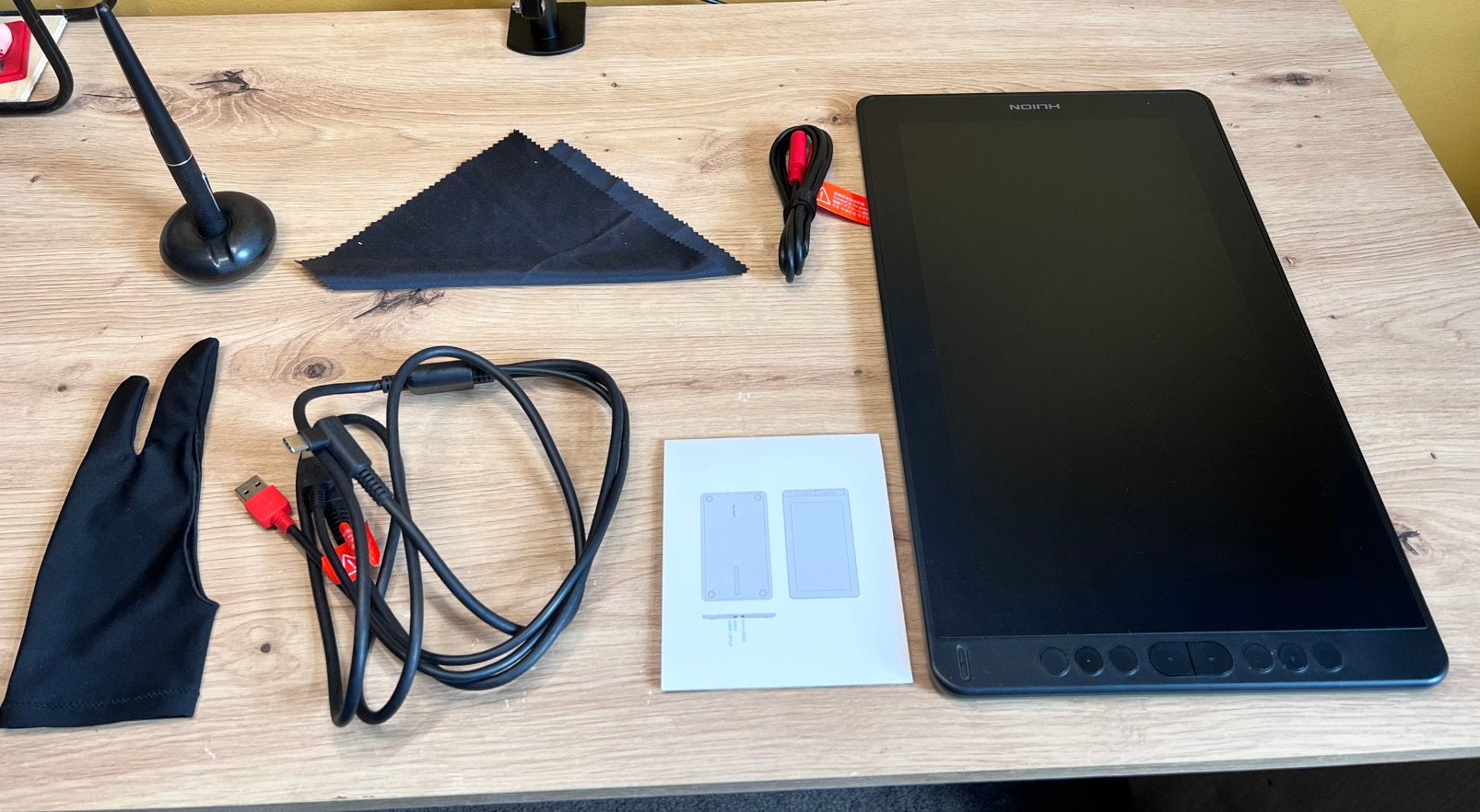 Huion Kamvas 13 Drawing Tablet (Green) - Like New!, Ophalen of Verzenden, Nieuw, Bedraad