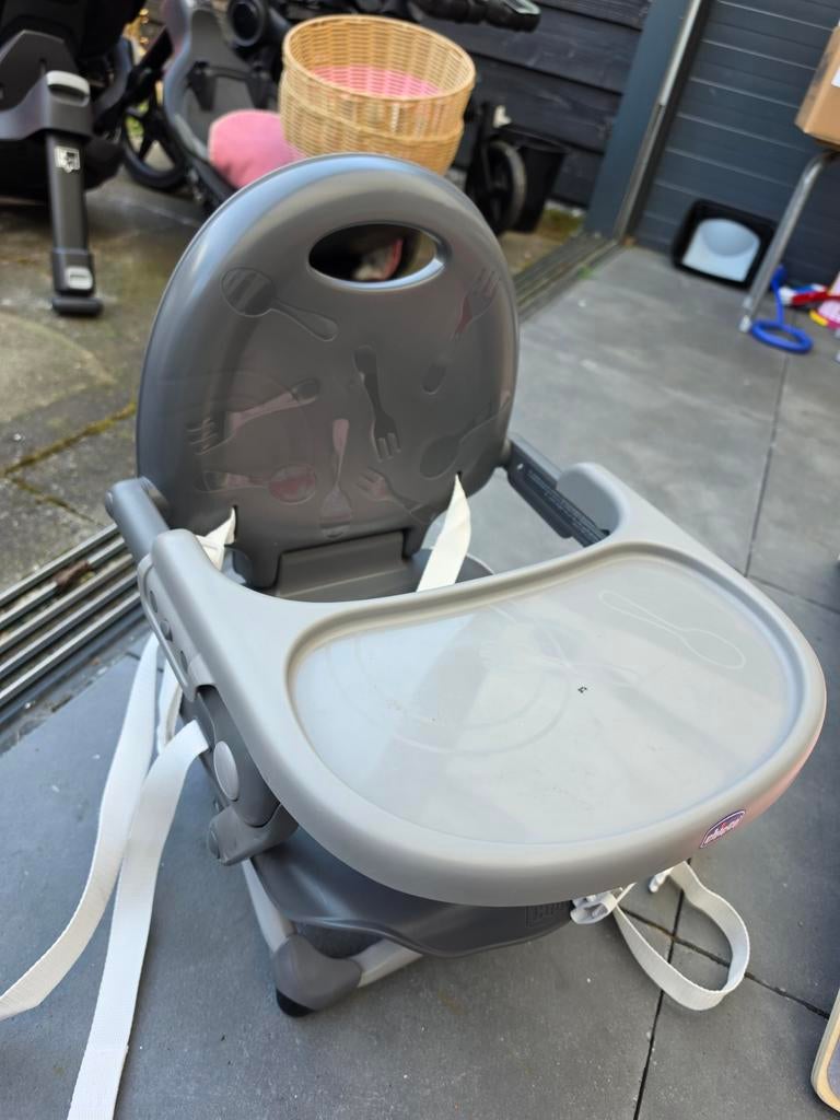 Chicco Pocket Snack Stoelverhoger - Verstelbaar 2 stuks, Kinderen en Baby's, Kinderstoelen, Ophalen, Gebruikt, Inklapstoel, Gordel(s)