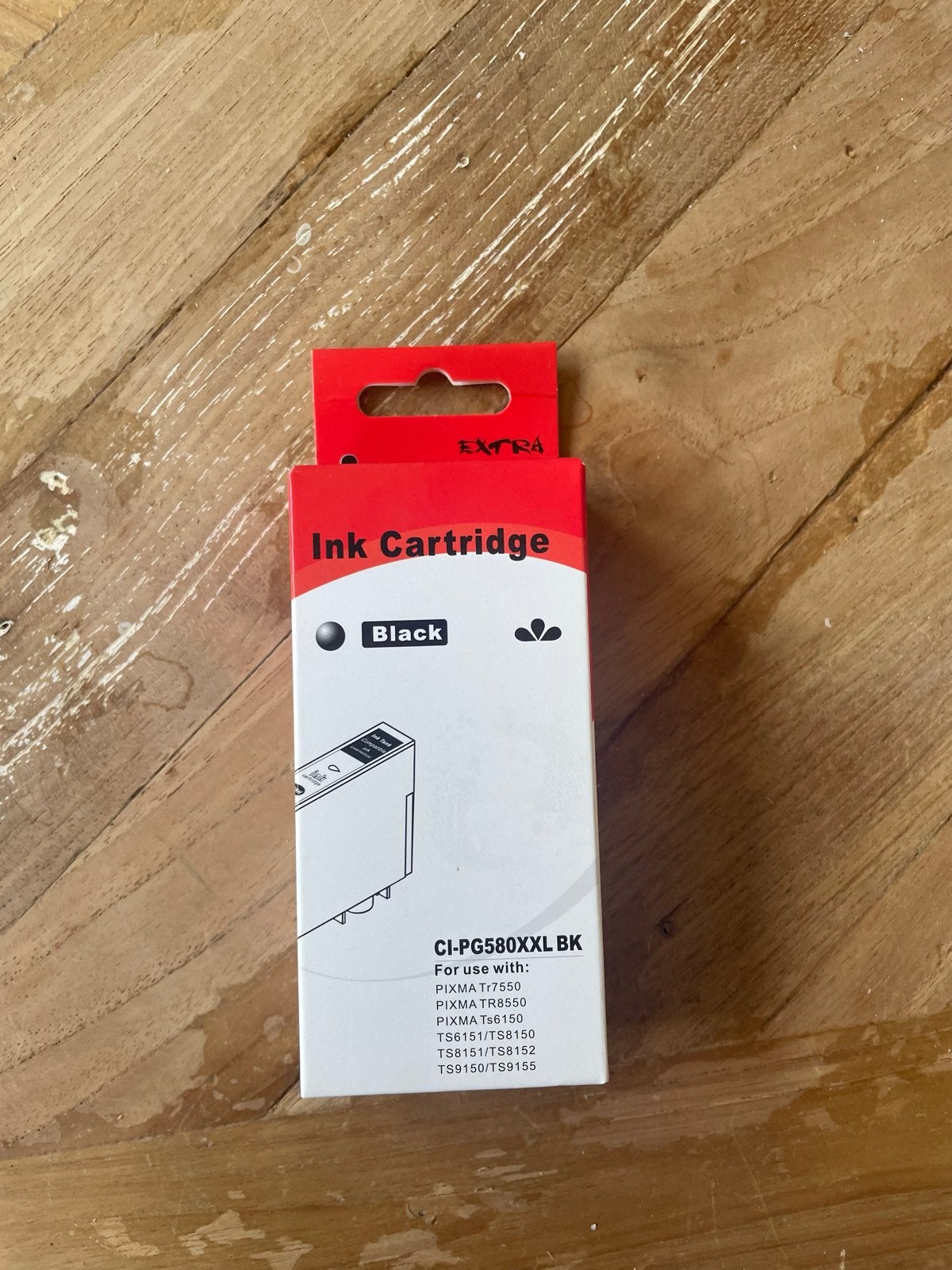 Nieuwe zwarte inktcartridge CI-PG580XXL BK (ongeopend), Ophalen, Nieuw, Cartridge