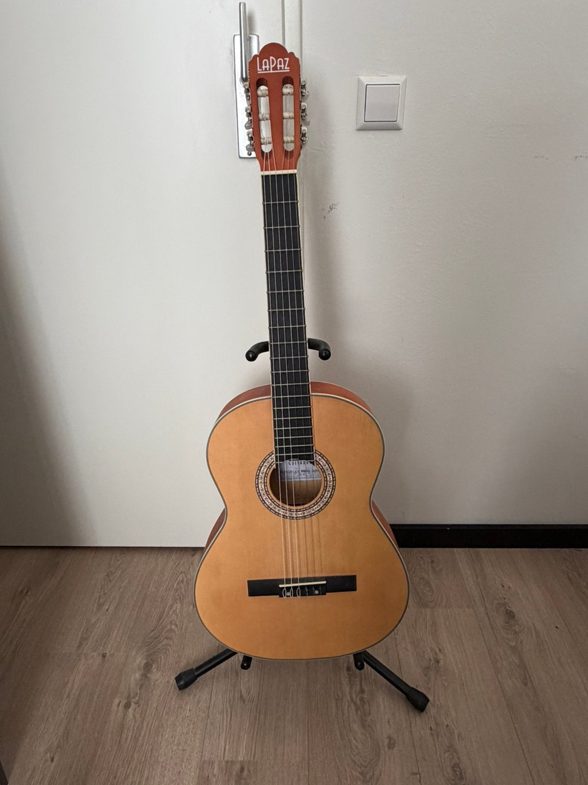 La Paz klassieke gitaar met nieuwe nylon snaren