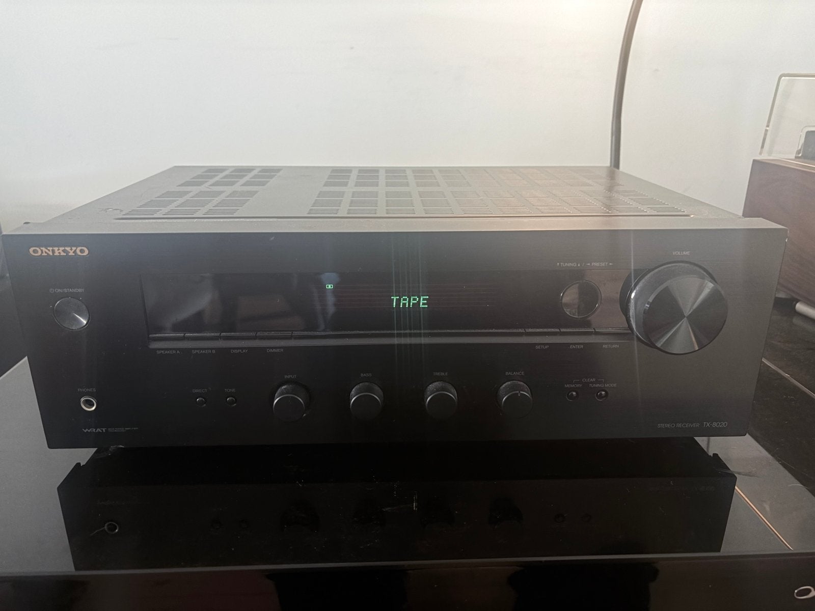 Onkyo TX-8020 Stereo Receiver - Uitstekende Staat, Ophalen, Gebruikt, 60 tot 120 watt, Stereo