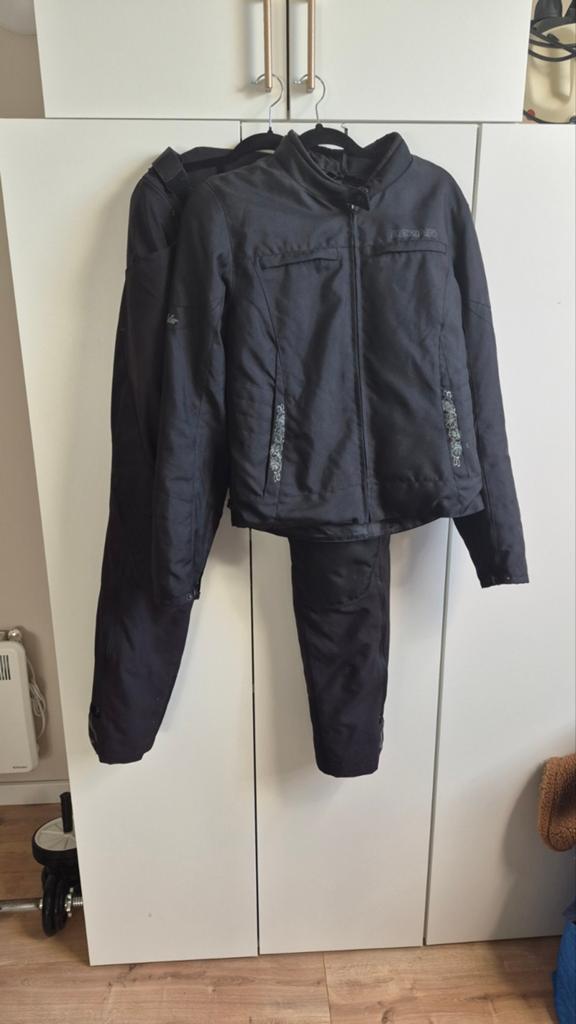 Bering Lady Dynamic motorpak (jas en broek), Motoren, Kleding | Motorkleding, Combipak, Tweedehands, Ophalen of Verzenden