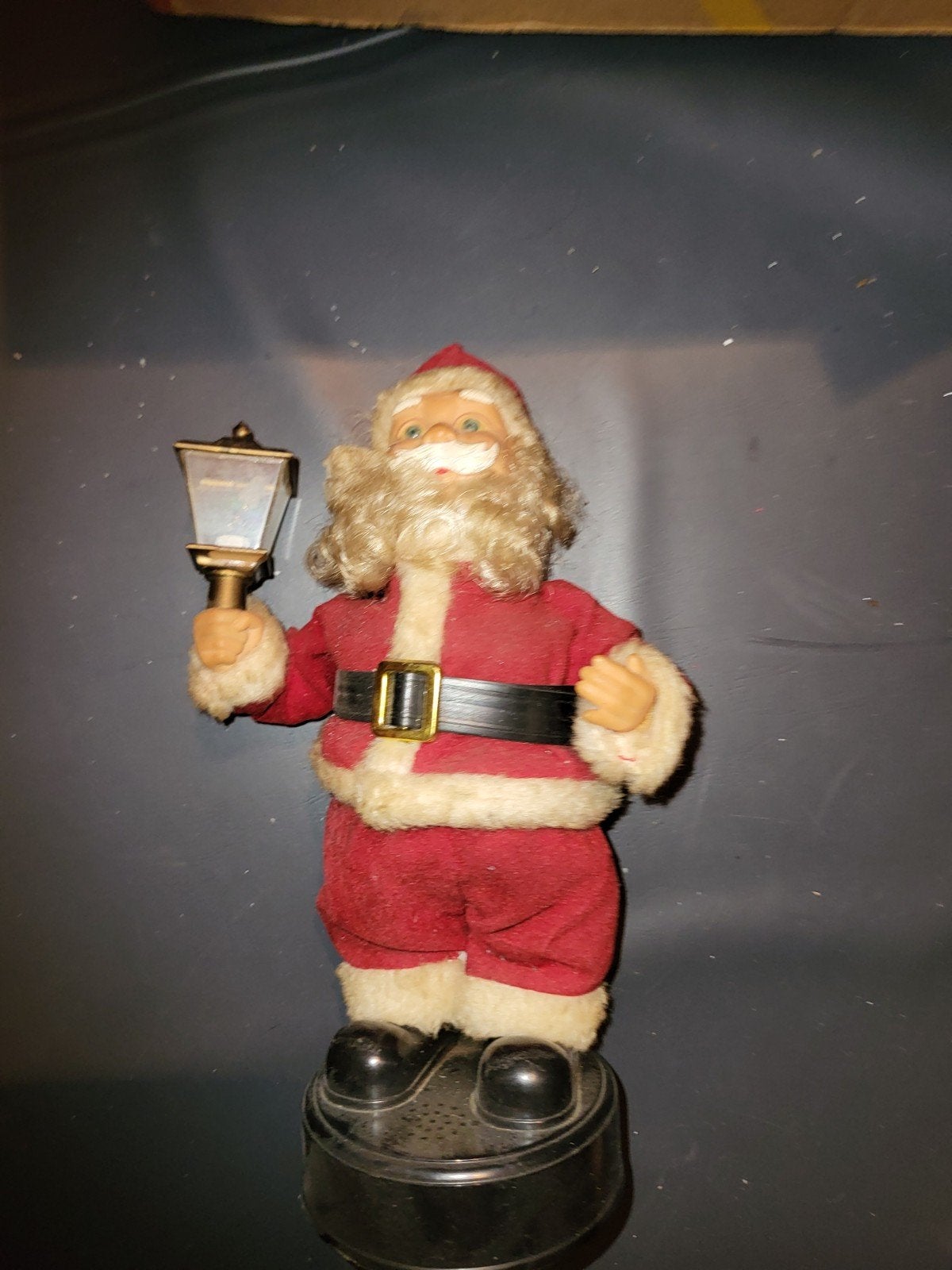 mooie oude kerstman net lantaarn 1970, Diversen, Ophalen of Verzenden