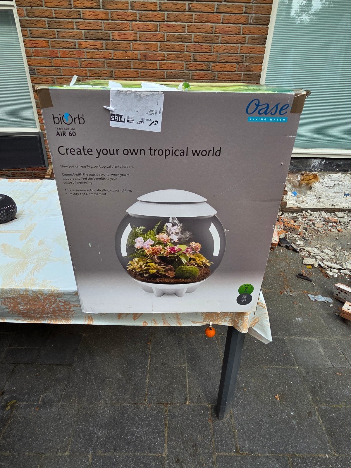 Oase Biorb Air 60 planten terrarium, Huis en Inrichting, Woonaccessoires | Kunstplanten en Kunstbloemen, Binnen, Ophalen of Verzenden