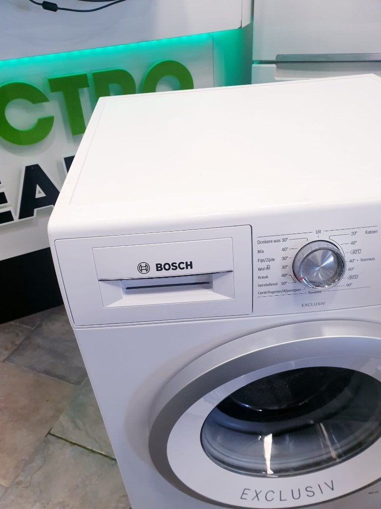 wasmachine Bosch 6kg✅️inc 6 mnd garantie️, Ophalen, Zo goed als nieuw, Voorlader, 85 tot 90 cm