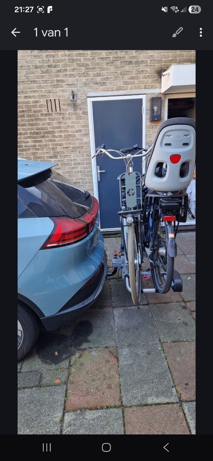 ANWB Travel en Co Fietsendrager voor Trekhaak - 2 Fietsen, Auto diversen, Fietsendragers, Ophalen, Gebruikt, 2 fietsen, Trekhaakdrager