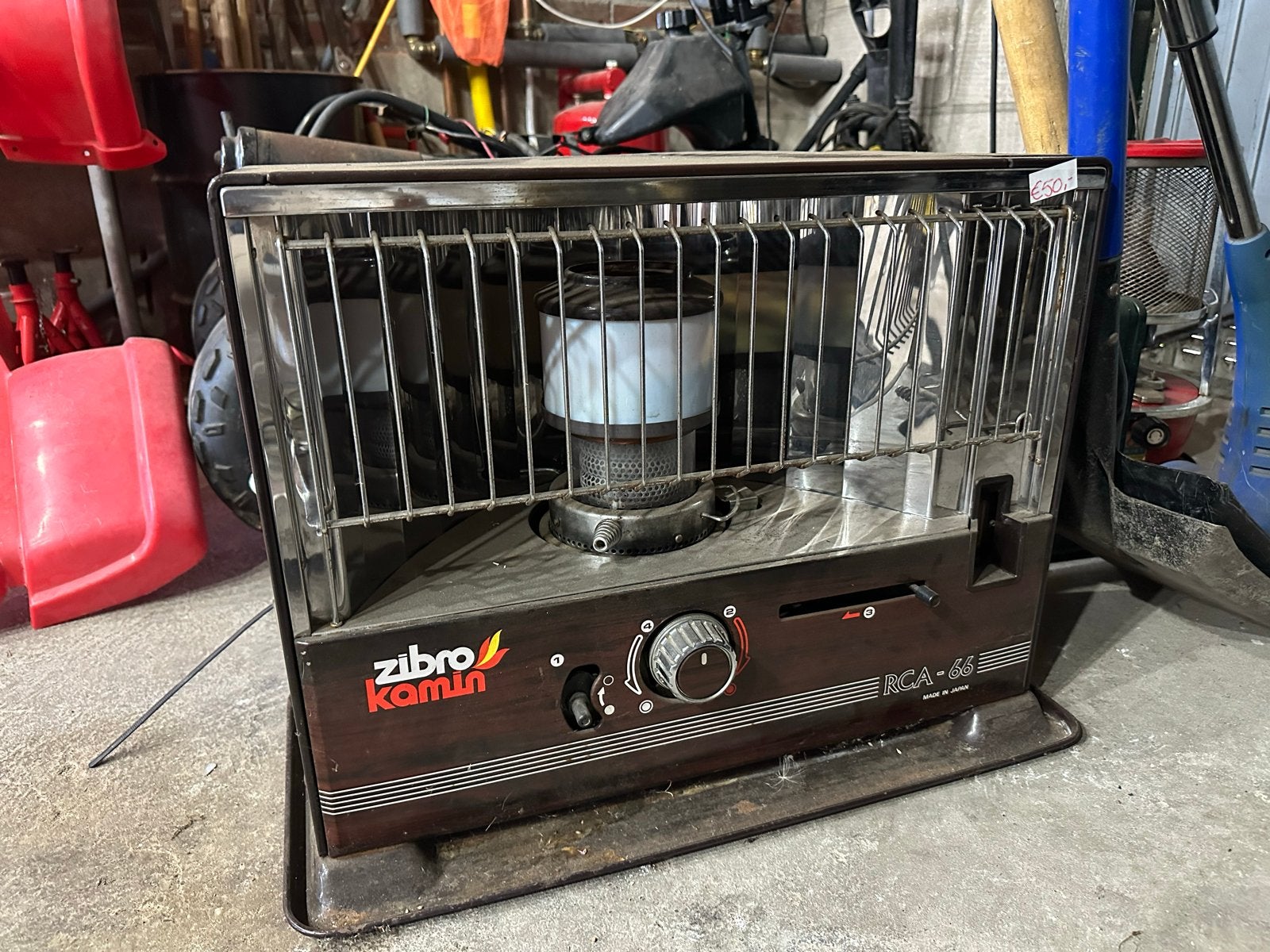 Zibro Kamin RCA-66 Petroleumkachel, Huis en Inrichting, Ophalen, Gebruikt, Overige brandstoffen, Petroleumkachel