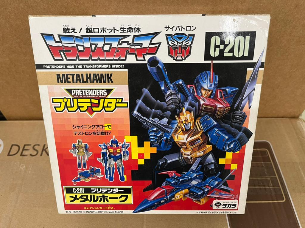 Transformers G1 Takara Metalhawk MIB, Verzamelen, Transformers, G1, Ophalen of Verzenden, Gebruikt, Autobots