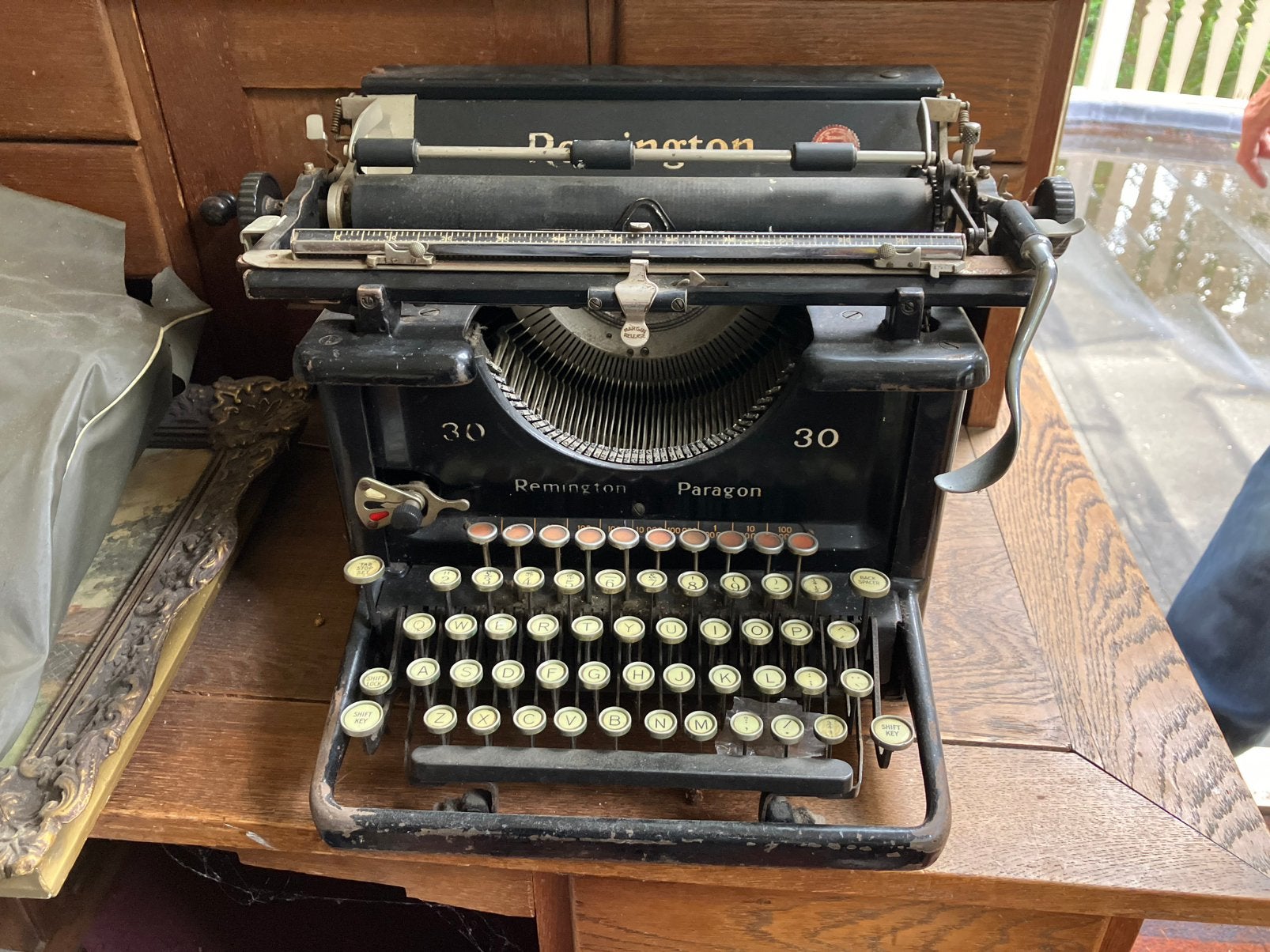 Remington paragon 30 typemachine, Ophalen, Zo goed als nieuw