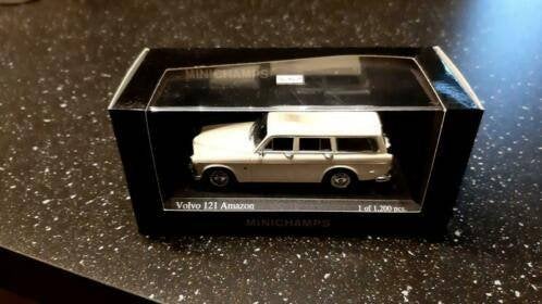 Minichamps Volvo 121 Break 1966 Californiavit 430 171015, Ophalen of Verzenden, Nieuw, Auto, MiniChamps