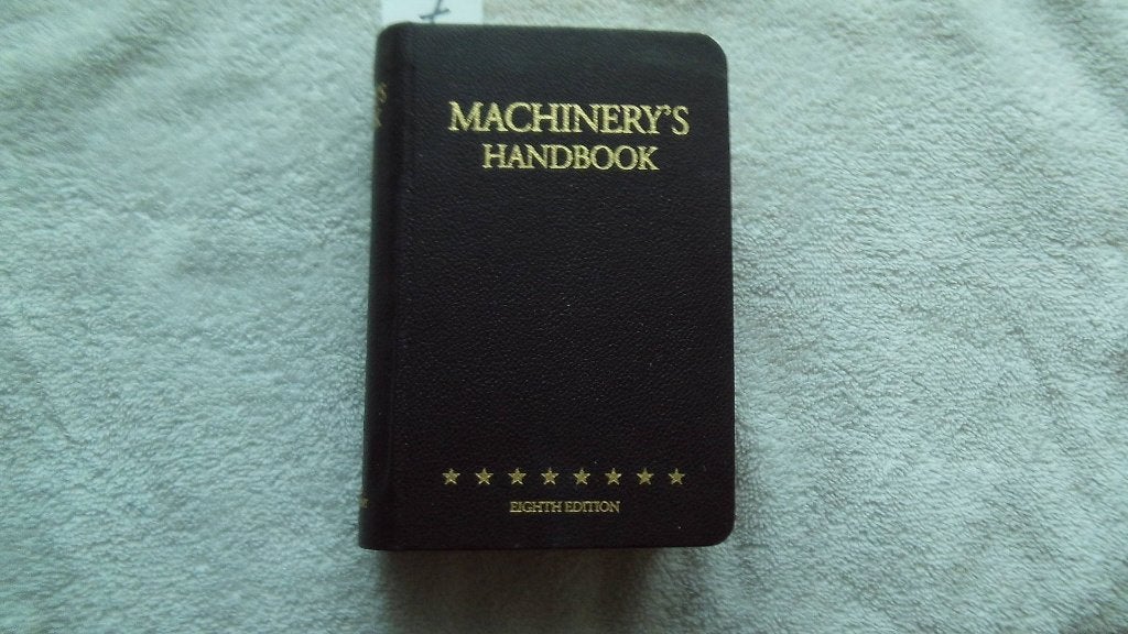 Machinery's handbook 8 th Toolbox Edition 1931 GB 7 N, Ophalen of Verzenden, Gelezen