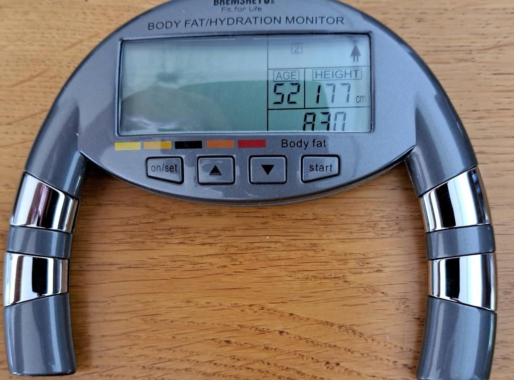 Bremshey Body Fat & Hydration Monitor HF10, Ophalen of Verzenden