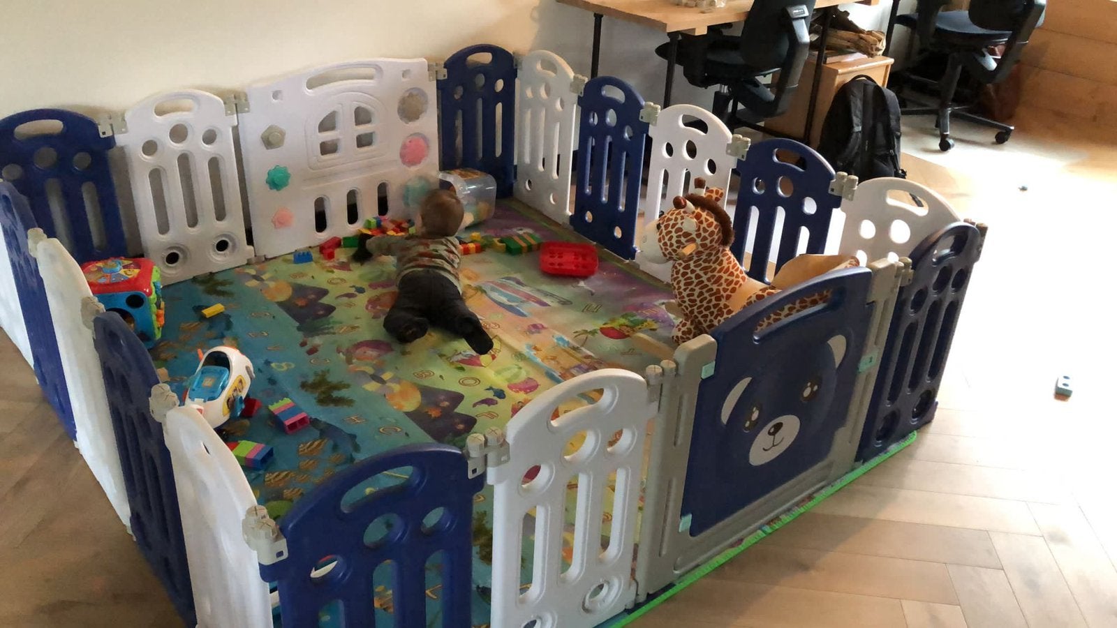 Te koop Grondbox, Kinderen en Baby's, Boxen, Ophalen, Gebruikt