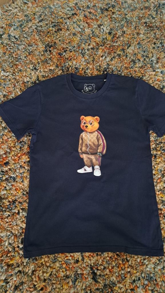 Baron Filou T-shirt XS Blauw - Zo goed als nieuw, Kleding | Heren, T-shirts, Baron Filou, Blauw, Ophalen of Verzenden, Zo goed als nieuw
