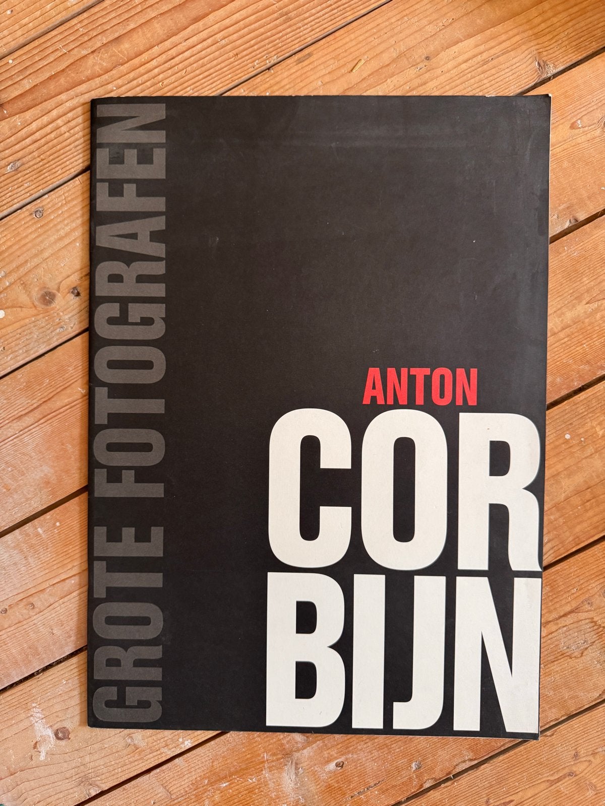 Anton Corbijn: Grote Fotografen - Boek, Ophalen of Verzenden, Zo goed als nieuw, Fotografen