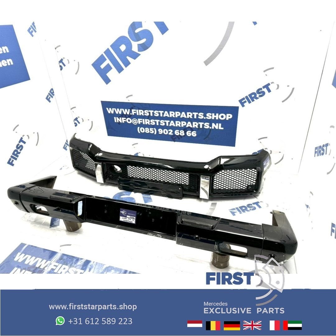 W463 G KLASSE G63 AMG VOORBUMPER + ACHTERBUMPER origineel Me, Gebruikt, -, Ophalen of Verzenden, Bumper