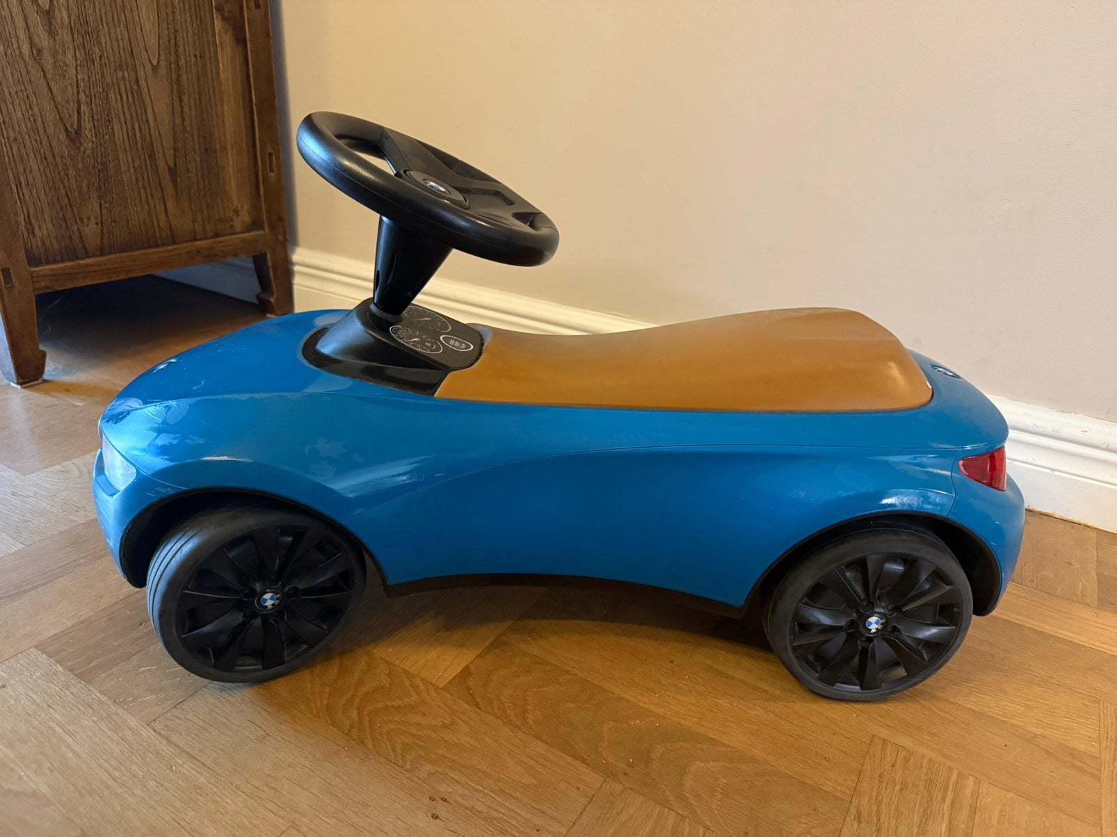 BMW loopauto baby racer blue III, Ophalen, Gebruikt, Loopvoertuig