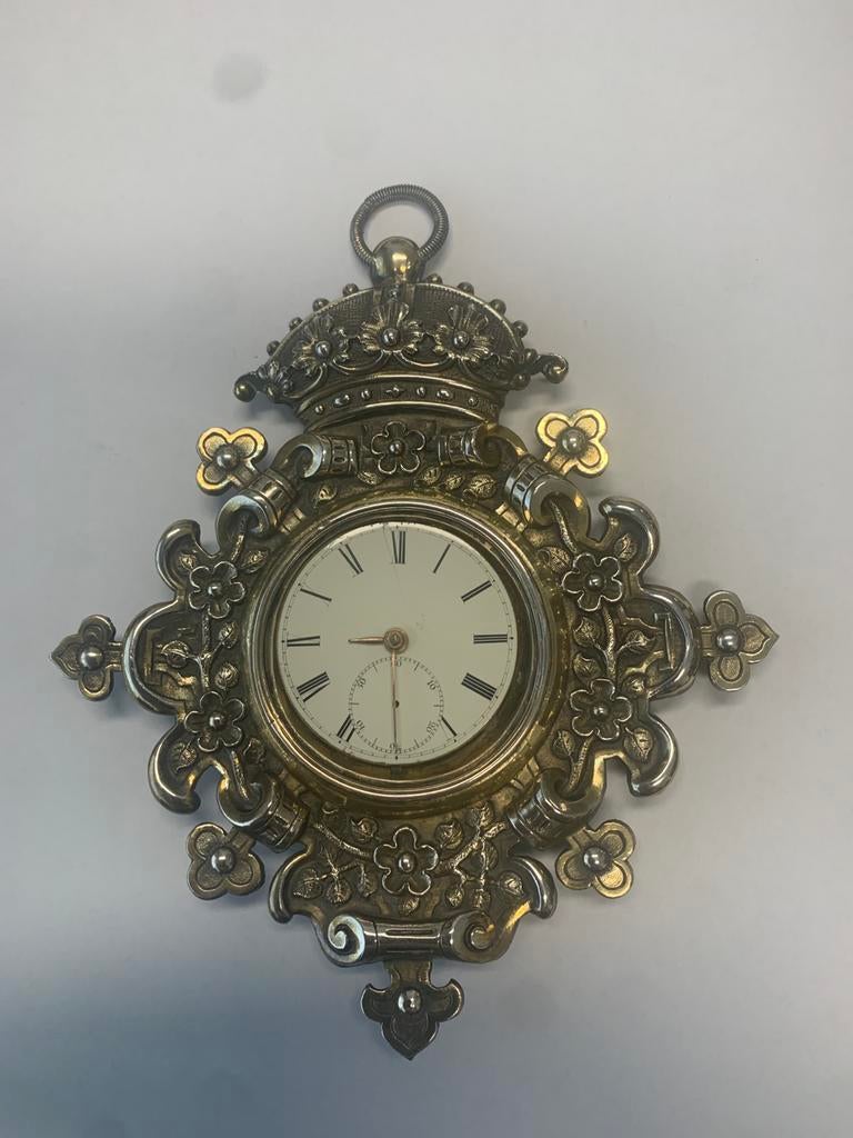 18 e eeuws horloge in omhuizing, Ophalen of Verzenden