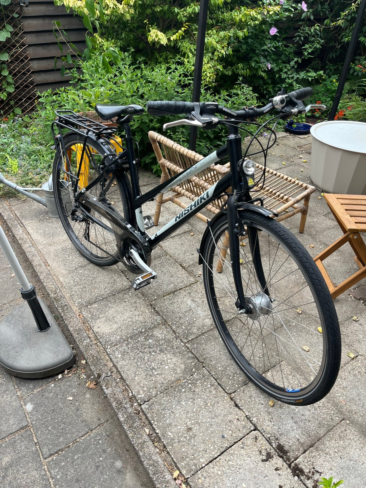 Nishiki sportieve Damesfiets 50CM, Gebruikt, Velgrem, 47 tot 50 cm, Meer dan 20 versnellingen