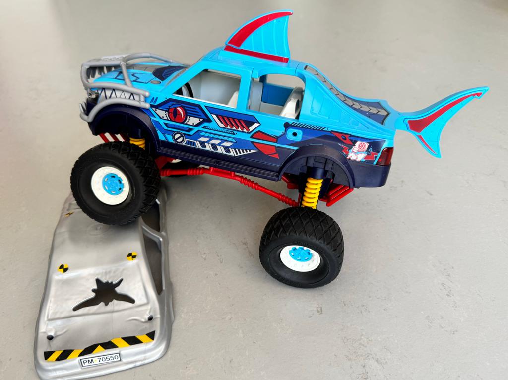 Playmobil Monster Truck Haai 70550, Ophalen of Verzenden, Zo goed als nieuw