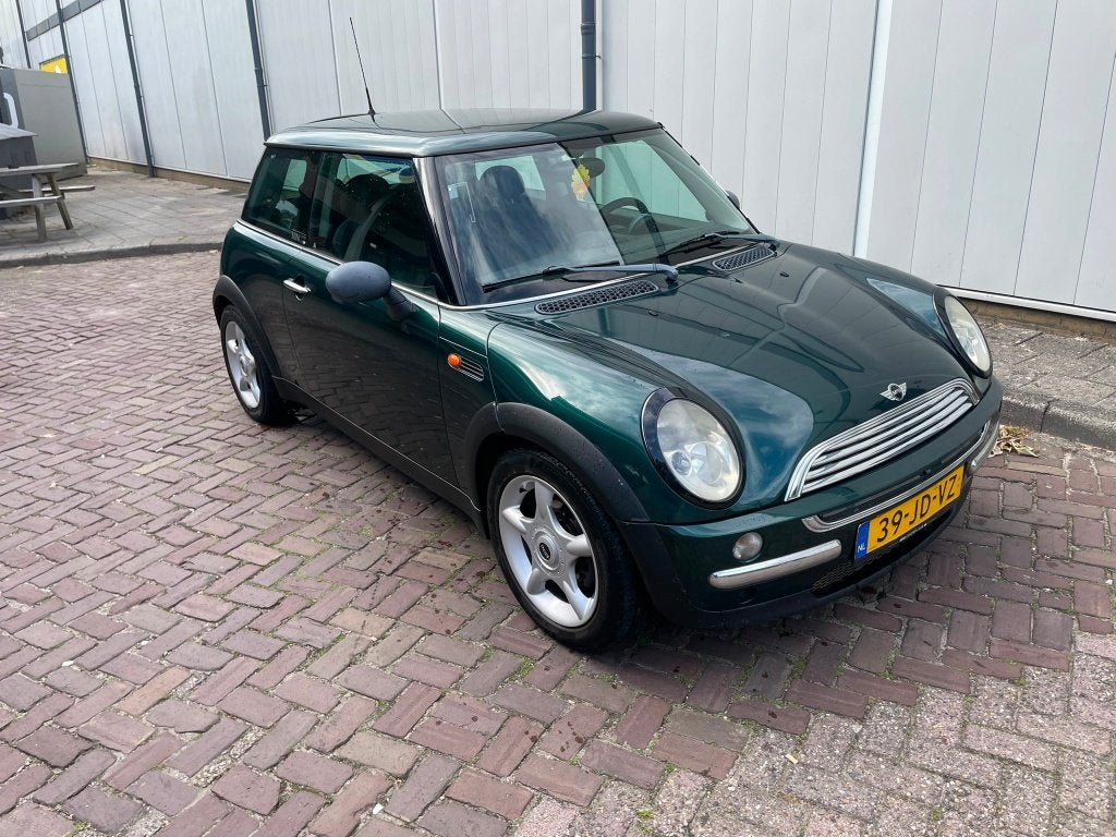 Mini 1.6 16V Cooper Pepper 2002 Groen, Voorwielaandrijving, 1025 kg, 4 cilinders, 4 stoelen