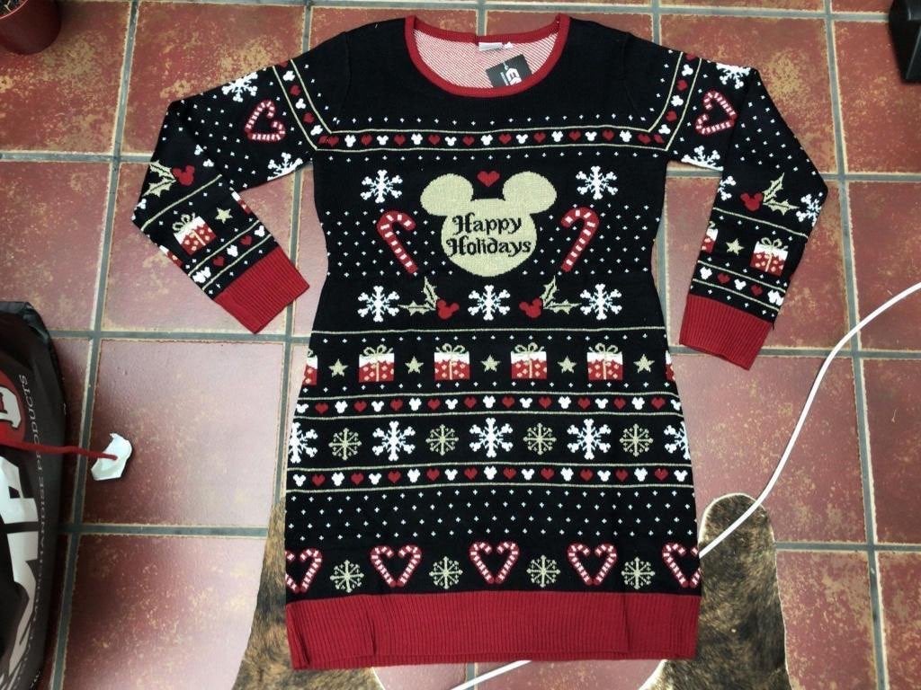 "Holiday Dress/Jurk van Mickey en Minnie Mouse Maat M, Verzamelen, "Holiday Dress/Jurk van Mickey en Minnie Mouse Maat M, Nieuw