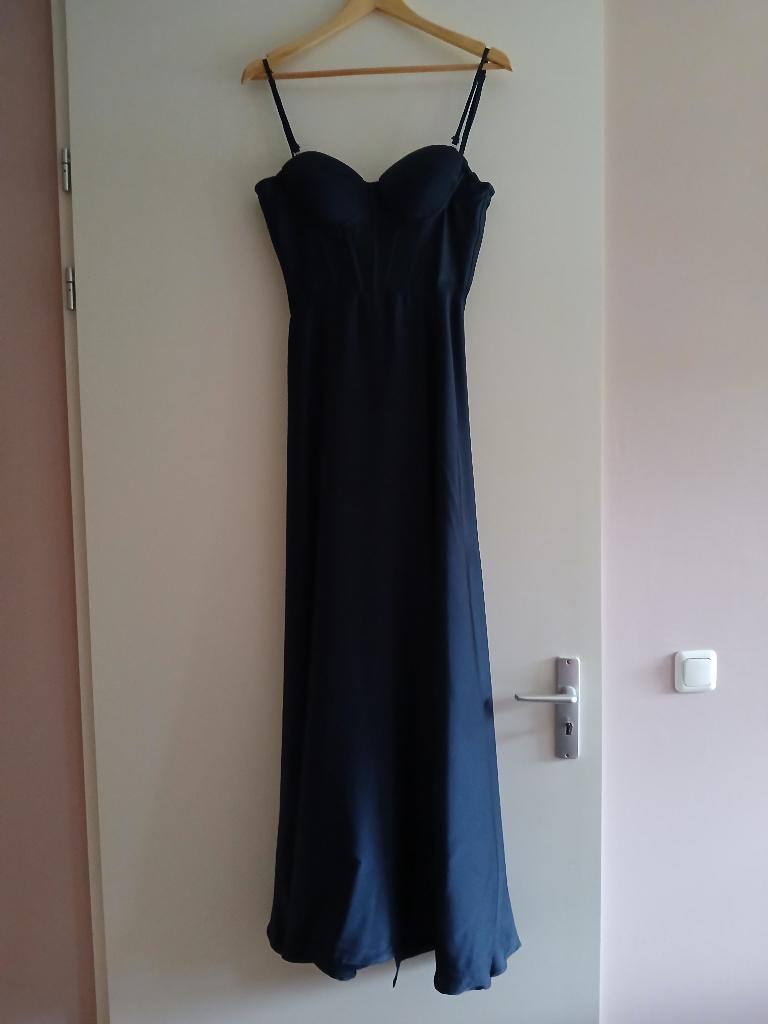 Galajurk, Kleding | Dames, Gelegenheidskleding, Zo goed als nieuw, Galajurk, Maat 38/40 (M), Blauw, Ophalen of Verzenden