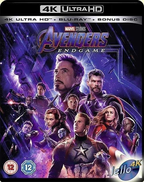 Blu-ray 4K: Marvel's Avengers 4: Endgame (2019) UK KC NLO, Cd's en Dvd's, Blu-ray, Ophalen of Verzenden, Nieuw in verpakking, Actie