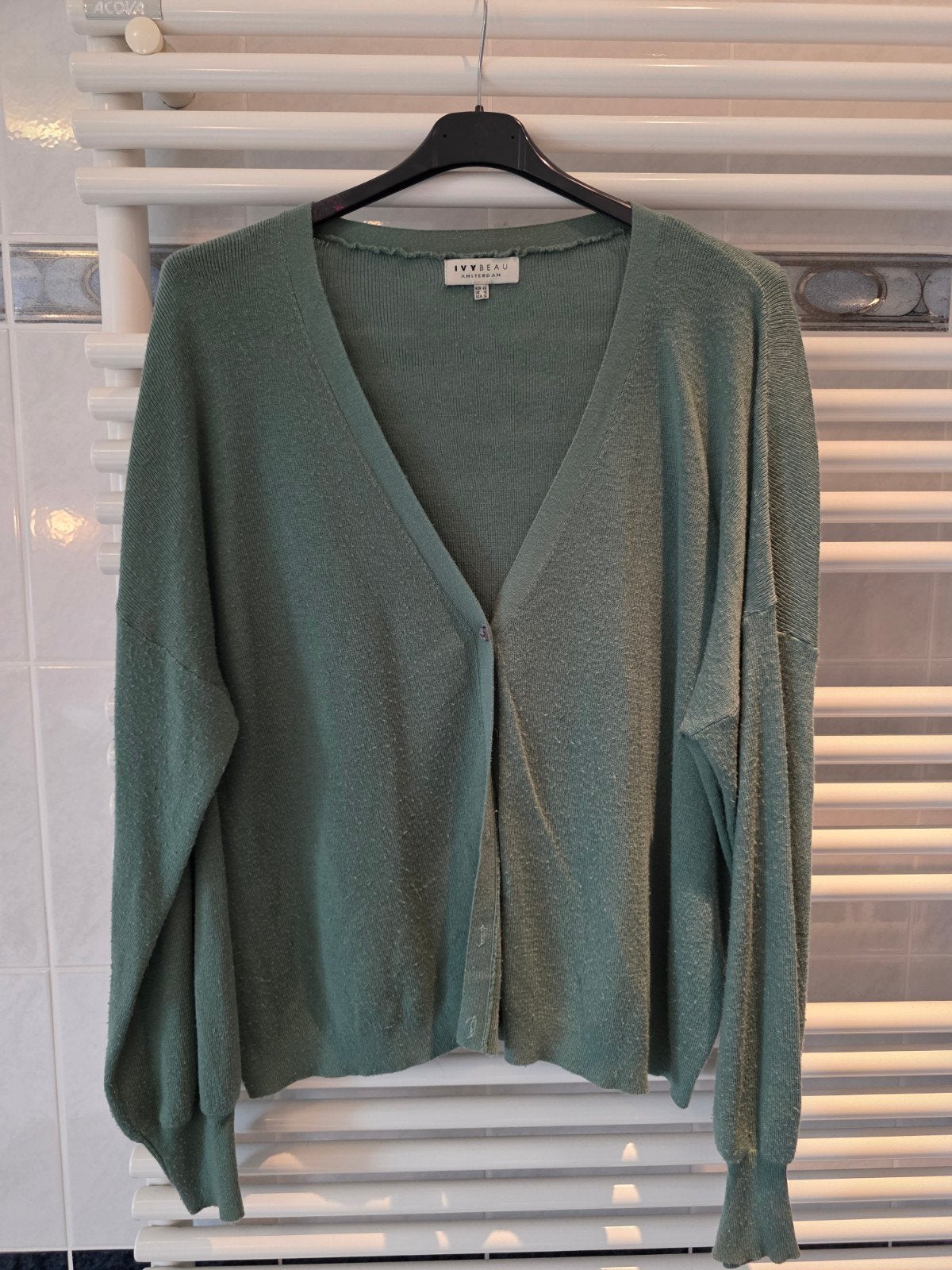 Ivy Beau vest, maat 46, groen, Maat 46/48 (XL) of groter, Ophalen of Verzenden, Zo goed als nieuw, Ivy Beau