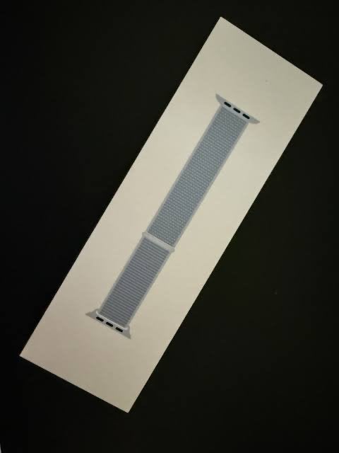 Apple Watch Sport Loop Band - Lichtblauw (46MM), Ophalen of Verzenden, Nieuw, Blauw, IOS
