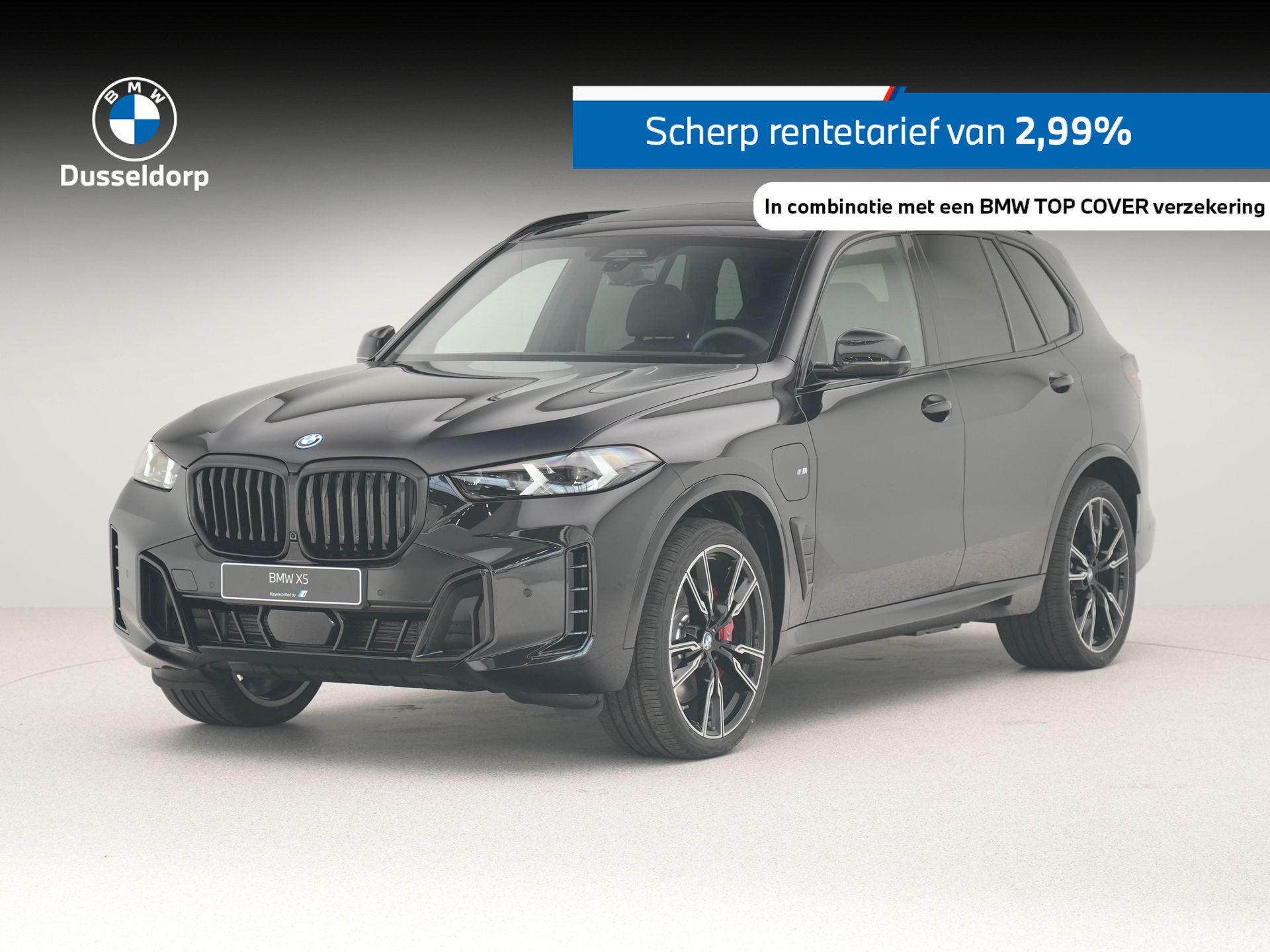 BMW X5 xDrive50e (bj 2026, automaat), Auto's, Automaat, 2395 kg, Overige brandstoffen, Zwart