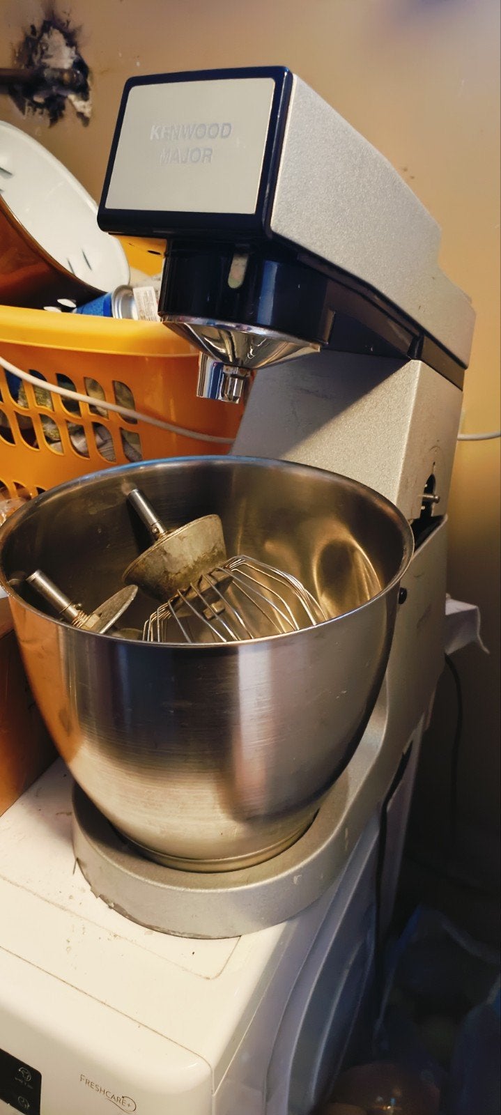 Kenwood Major keukenmachine - Krachtige mixer, 4 liter of meer, Ophalen, Gebruikt, 3 snelheden of meer