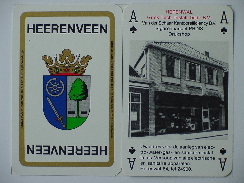 Kaart- en Kwartetspel Heerenveen, Ophalen of Verzenden, Nieuw, Kwartet(ten)