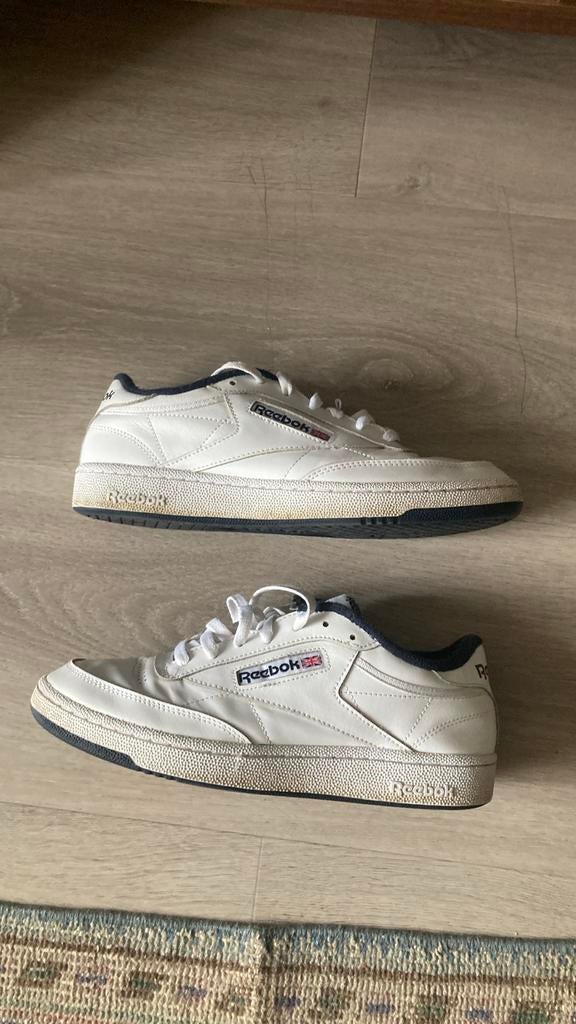 Reebok Vintage Club C 85 Sneakers - Maat 42,5, Ophalen of Verzenden, Gedragen, Wit, Sneakers of Gympen