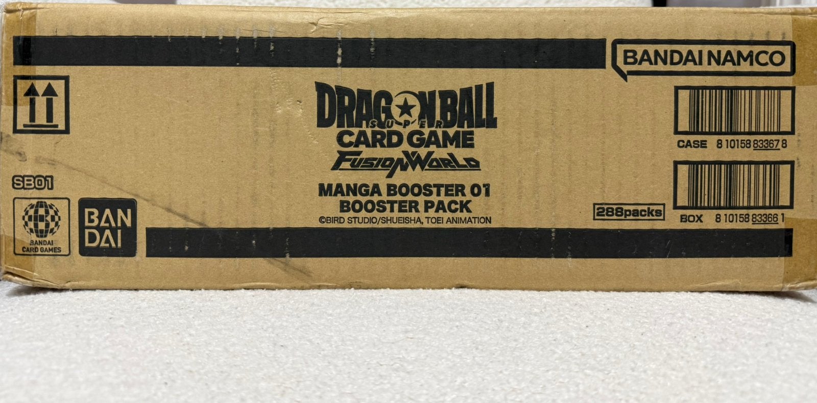 Dragon Ball Super Fusion World SB01 English Sealed Case, Ophalen, Zo goed als nieuw, Boosterbox