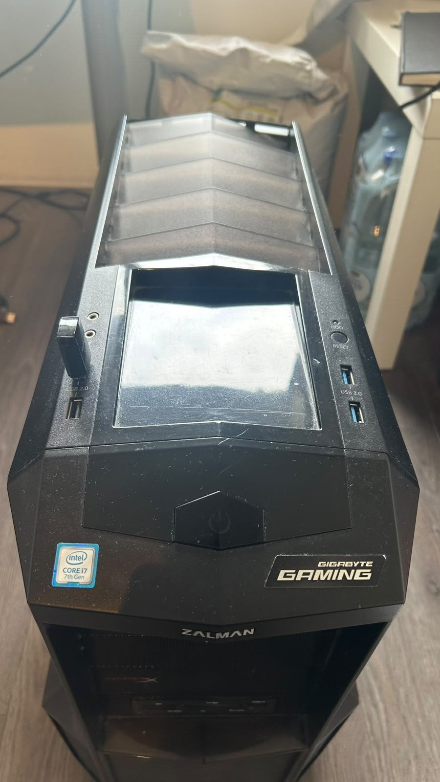 Gaming PC i7-7700 GTX 1050 16GB RAM, Ophalen of Verzenden, Gaming, SSD, Zalman/Gigabyte