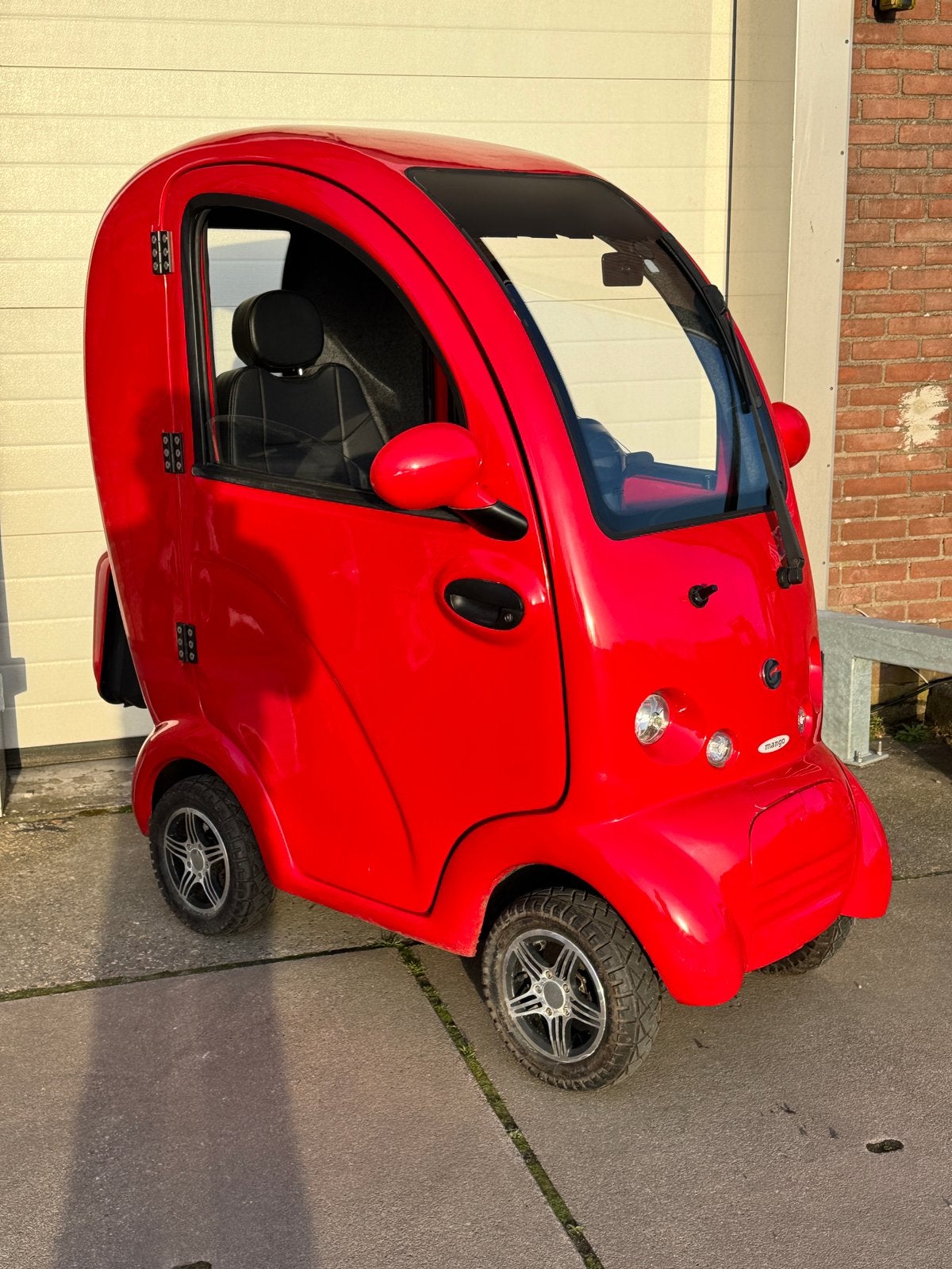 Overdekte Scootmobiel Mango Cabin Car, Ophalen