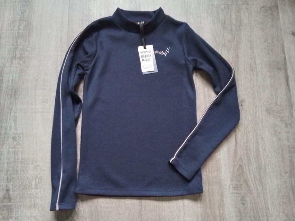 Nieuwe Nobell trui 146/152 donker blauw, Kinderen en Baby's, Kinderkleding | Maat 146, Ophalen of Verzenden, Nieuw, Meisje, Trui of Vest