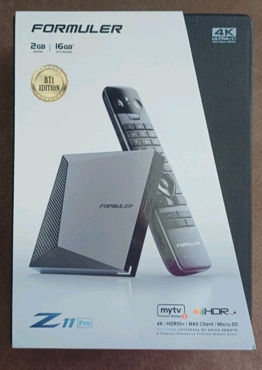 Formuler Z11 Pro BT1 Edition 4K IPTV/Android TV Box, Ophalen of Verzenden, Zo goed als nieuw, HDMI, Minder dan 500 GB