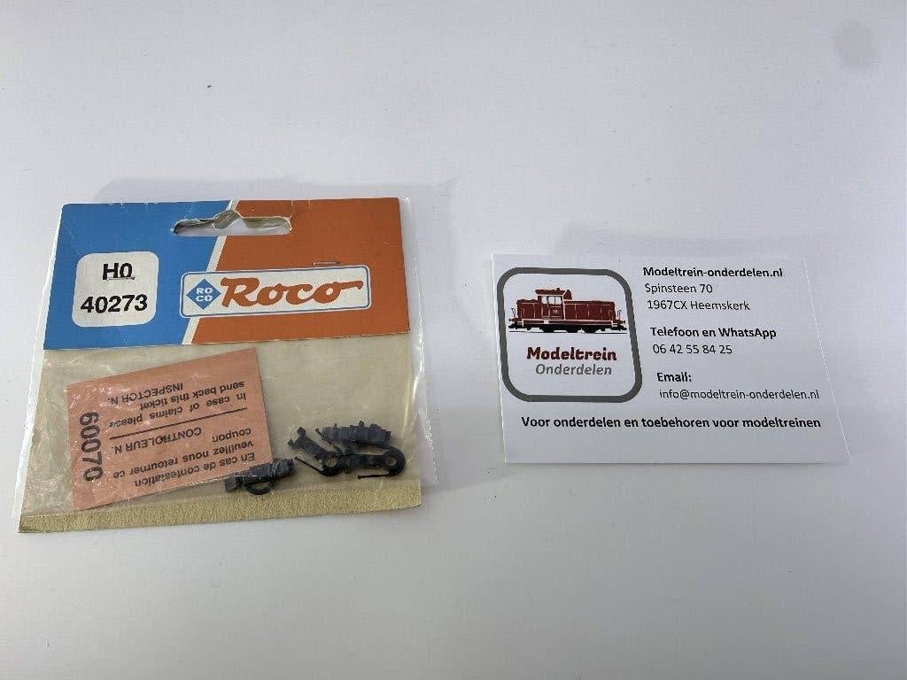 Roco 40273 - H0 Set met hoogte verstelbare koppelingen, Gelijkstroom, Overige typen, Ophalen of Verzenden, Zo goed als nieuw