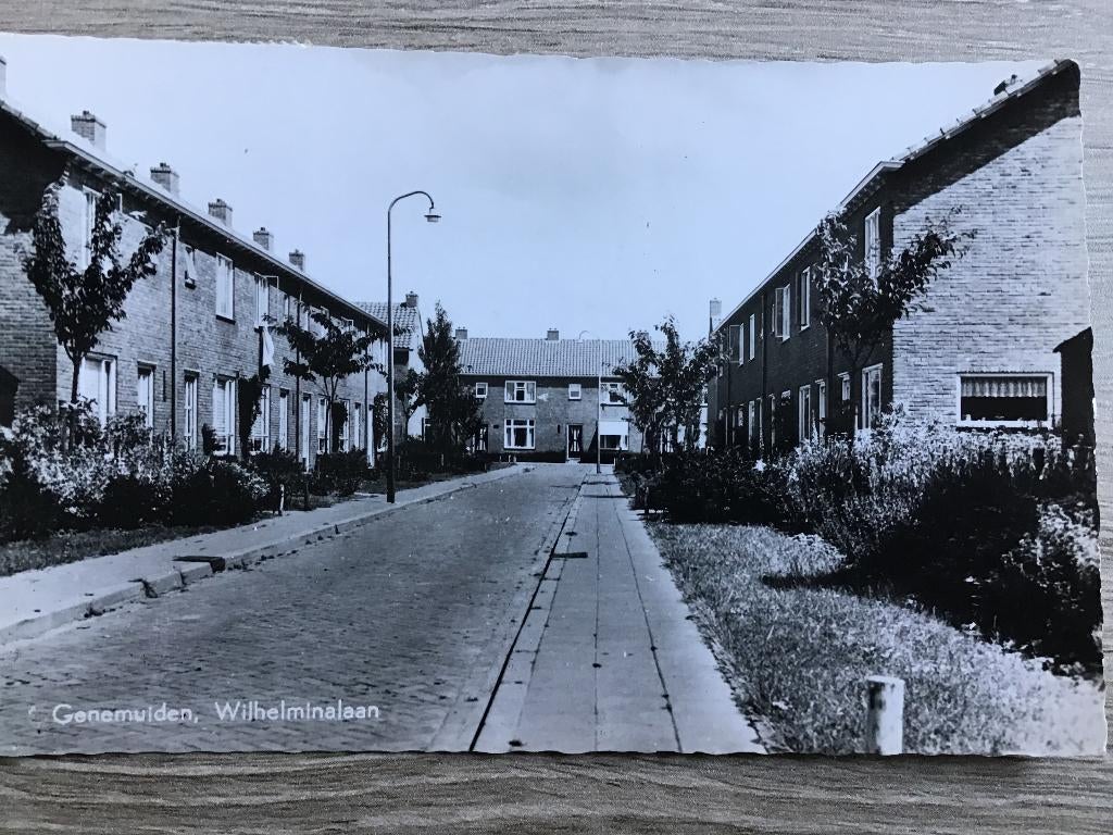 Genemuiden Wilhelminalaan 1978, Verzamelen, Ansichtkaarten | Nederland, Verzenden, 1960 tot 1980, Gelopen, Overijssel