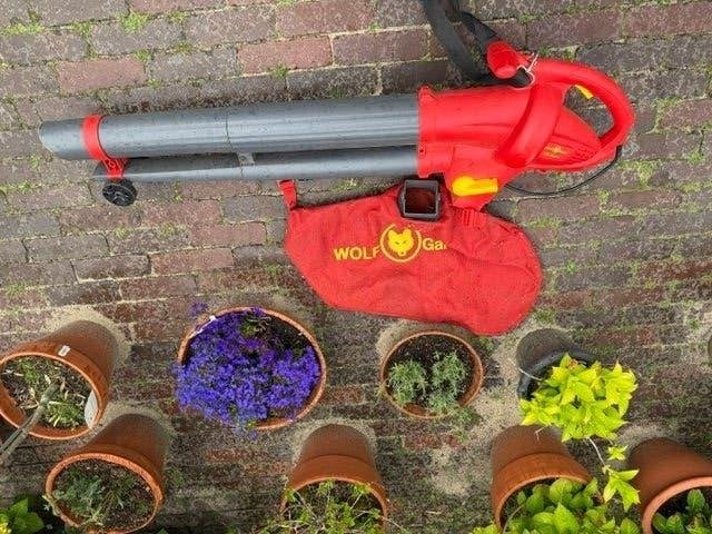 Wolf bladblazer zuiger, Ophalen, Gebruikt, WOLF-Garten, Met opvangzak